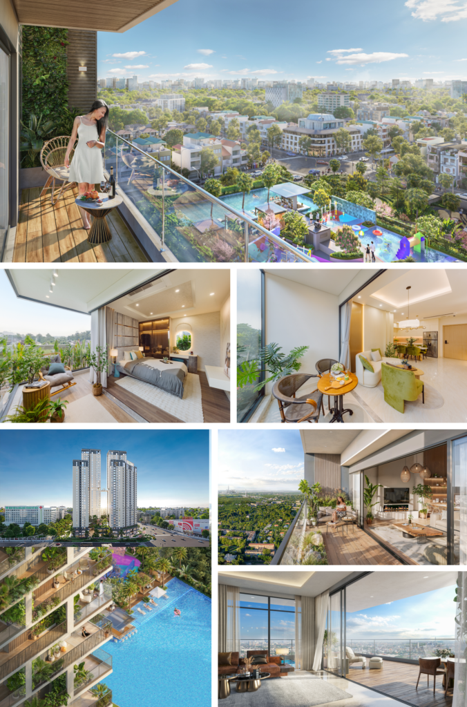 CĂN HỘ PENTHOUSE GREEN SKYLINE