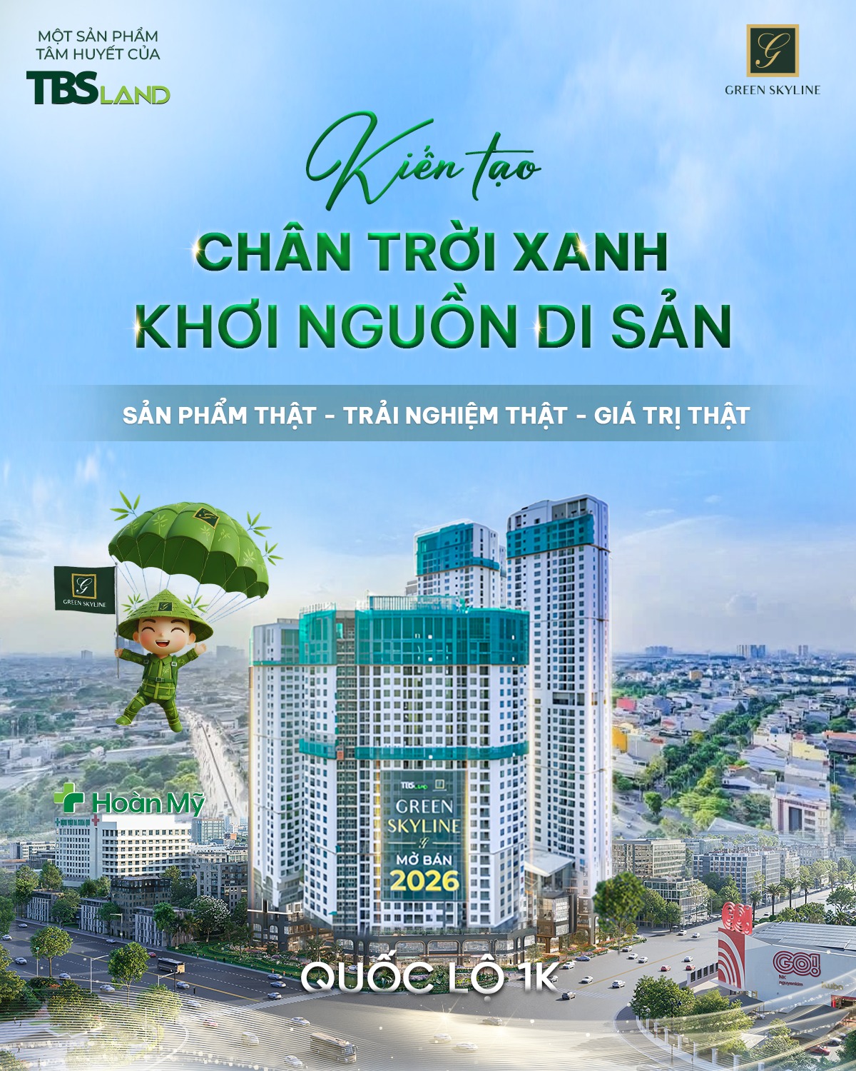 green skyline