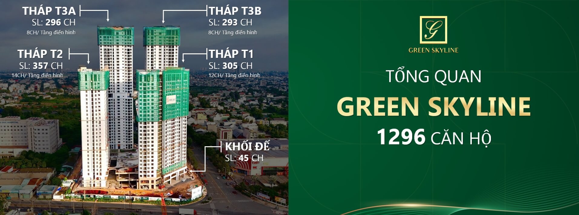 green skyline